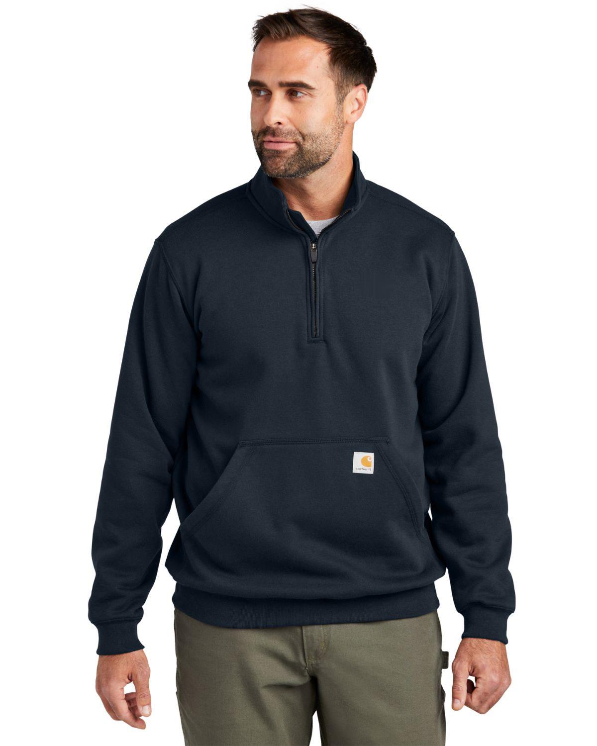 Size Chart for Carhartt CT105294 Midweight 1/4-Zip Mock Neck Sweatshirt ...