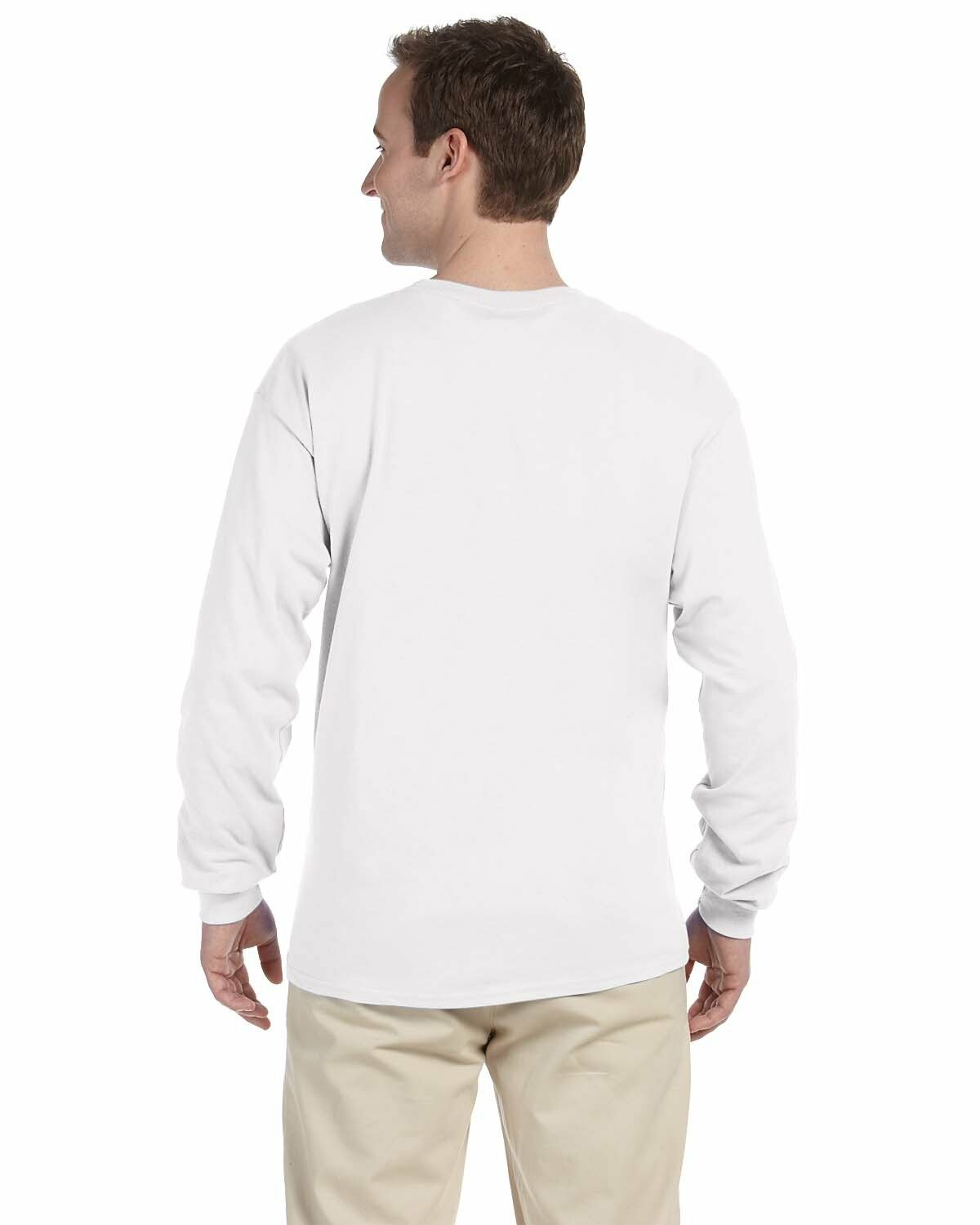 Sweatshirt for Men's 100% Cotton Crewneck Long Sleeve Heavyweight Regular  Fit Pullover Warm Plain Top