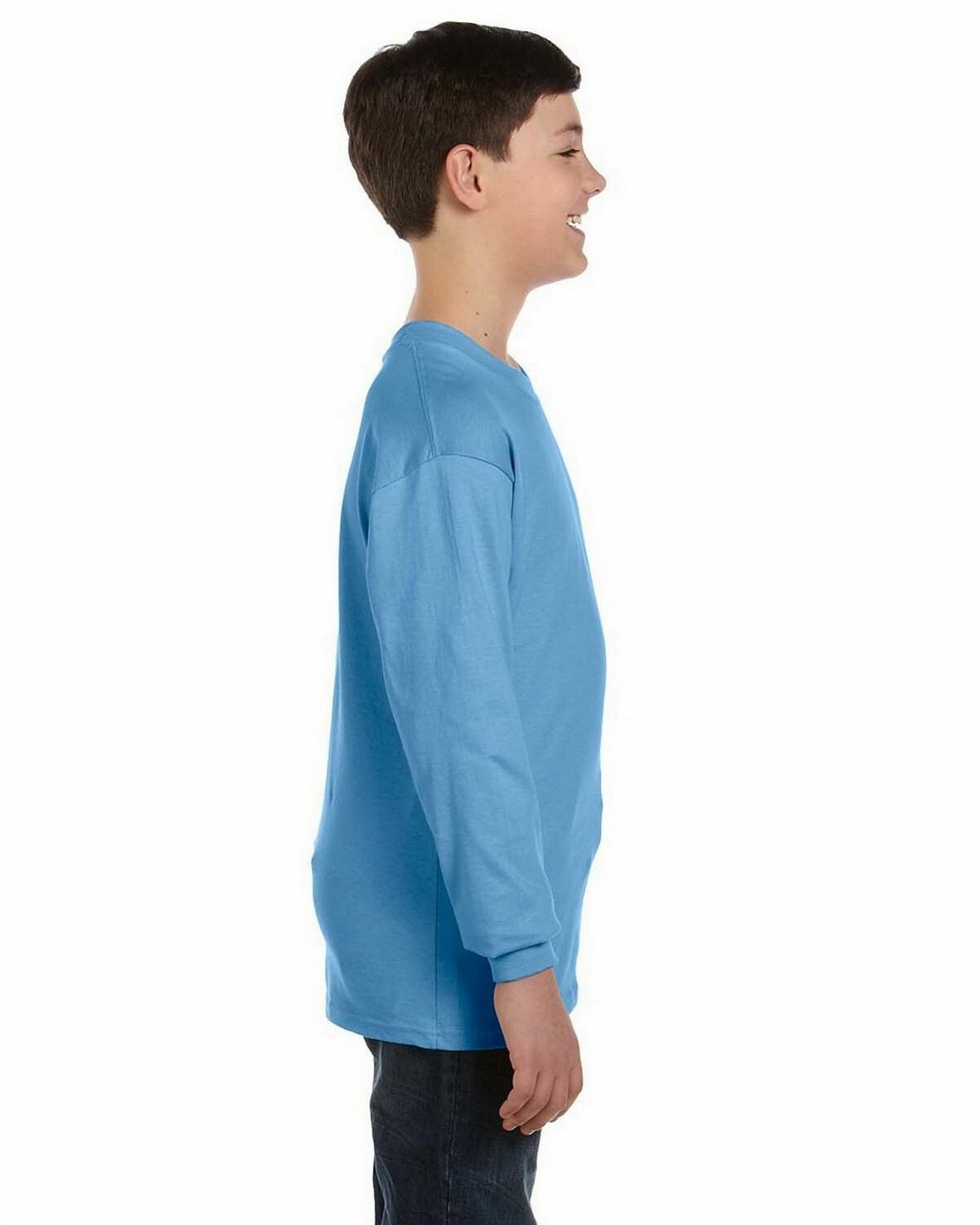 Gildan Mens 5.3 oz. Heavy Cotton Long-Sleeve T-Shirt G540 -Black XL