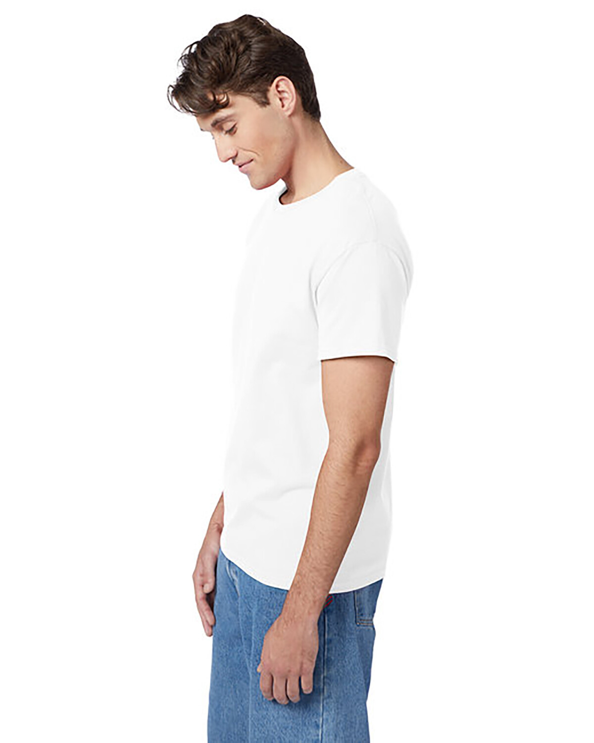 plejeforældre Forbløffe rookie Hanes 5250T Mens Tagless T-Shirt ComfortSoft 100% Cotton | Buy Blank or  Print Logo