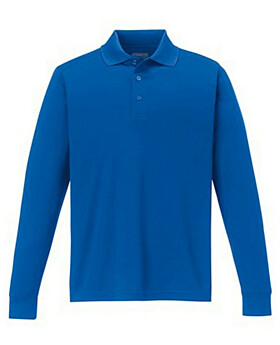 Core365 88192 Mens Pinnacle Performance Long-Sleeve Piqu Polo