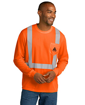 CornerStone CS201 ANSI 107 Class 2 Mesh Long Sleeve Tee