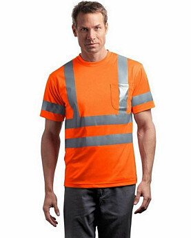 Cornerstone CS408 ANSI Class 3 Short-Sleeve Snag-Resistant T-Shirt