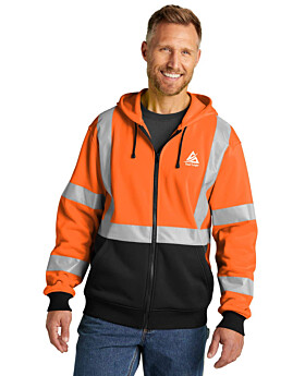 CornerStone CSF300 A107 Class 3 HeavyDuty Fleece Full Zip Hoodie