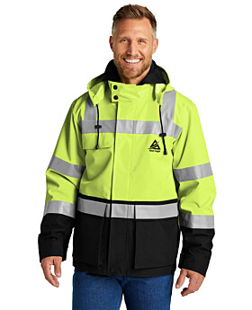 CornerStone CSJ502 ANSI 107 Class 3 Waterproof Ripstop 3In1 Parka