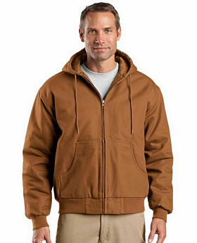 Cornerstone J763H Duck Cloth Hooded Work Jacket