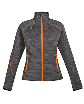 North End 78697 Ladies Flux Melange Bonded Fleece Jacket