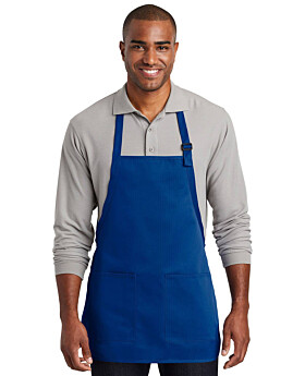 Port Authority A601 Medium-Length Two-Pocket Bib Apron