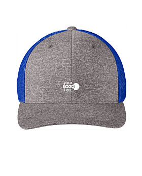 Port Authority C302 Flexfit Melange Mesh Back Trucker Cap