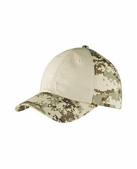 Port Authority C926 Colorblock Digital Ripstop Camouflage Cap