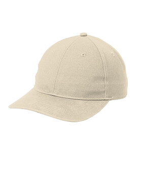Port Authority C963 Leather Strap Cap