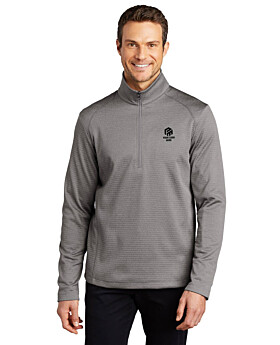 Port Authority F248 Diamond Heather Fleece 1/4Zip Pullover