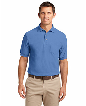 Port Authority K500P Silk Touch Polo with Pocket