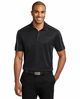 Port Authority K547 Silk Touch Performance Colorblock Stripe Polo