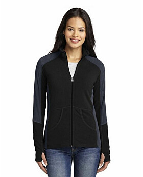 Port Authority L230 Ladies Colorblock Microfleece Jacket