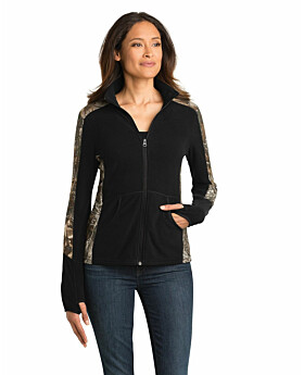 Port Authority L230C Ladies Camouflage Microfleece Full-Zip Jacket