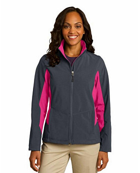 Port Authority L318 Ladies Core Colorblock Soft Shell Jacket