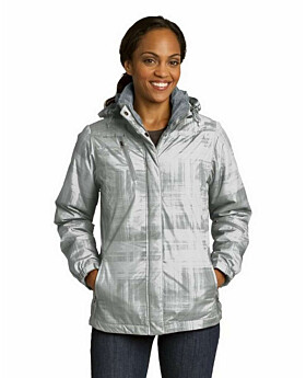 Port Authority L320 Ladies Brushstroke Print Insulated Jacket