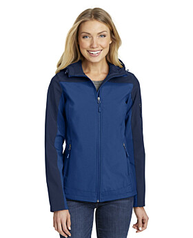 Port Authority L335 Ladies Hooded Core Soft Shell Jacket