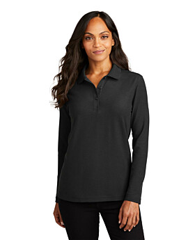 Port Authority L500LS Ladies Silk Touch Polo