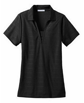 Port Authority L514 Ladies Horizontal Texture Polo