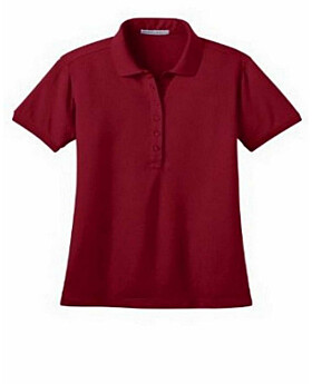 Port Authority L555 Ladies Stretch Pique Polo