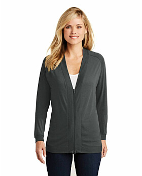 Port Authority LK5431 Ladies Concept Bomber Cardigan
