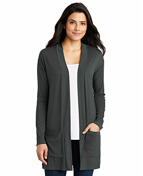 Port Authority LK5434 Women Concept Long Pocket Cardigan