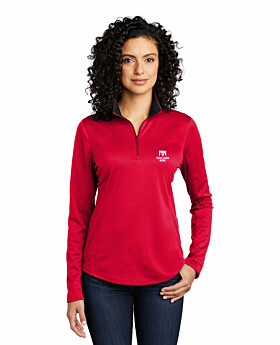 Port Authority LK584 Ladies Silk Touch Performance 1/4Zip