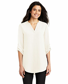 Port Authority LW701 Women 3/4-Sleeve Tunic Blouse