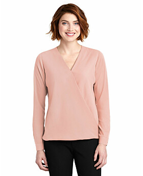 Port Authority LW702 Women Wrap Blouse
