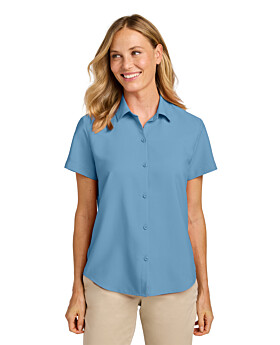Port Authority LW963 Womens Short Sleeve UV Dockside Shirt