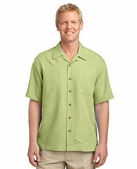 Port Authority S536 Patterned Easy Care Camp Shirt