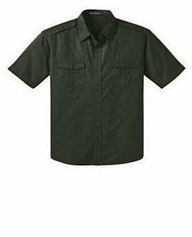Port Authority S648 Stain-Resistant Short Sleeve Twill Shirt