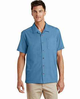 Port Authority S662 Textured Camp Shirt