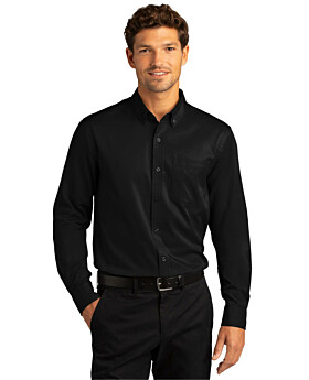 Port Authority W808 Long Sleeve SuperPro React Twill Shirt
