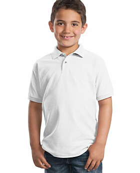 Port Authority Y500 Youth Silk Touch Polo