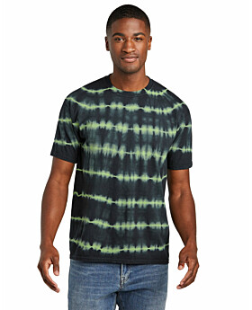 Port & Company PC142 Allover Stripe Tie-Dye Tee