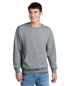 Port & Company PC78PKT Core Fleece Crewneck Pocket Sweatshirt
