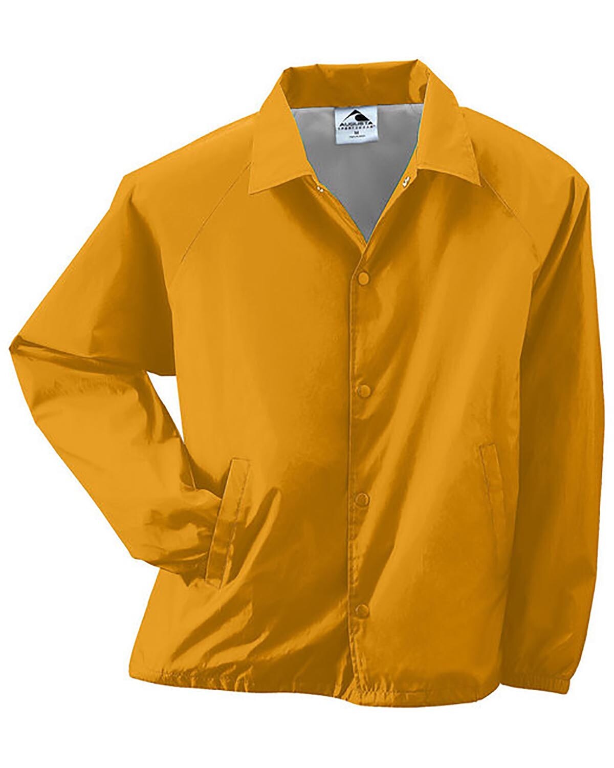 Augusta Sportswear 3100 Nylon Coach s Jacket Lined Gold M