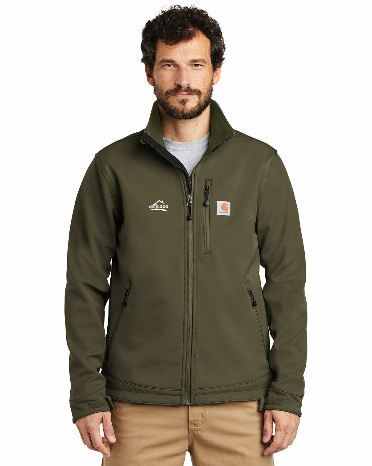 Custom Carhartt CT102199 Crowley Soft Shell Jacket Wholesale Promotional Apparel