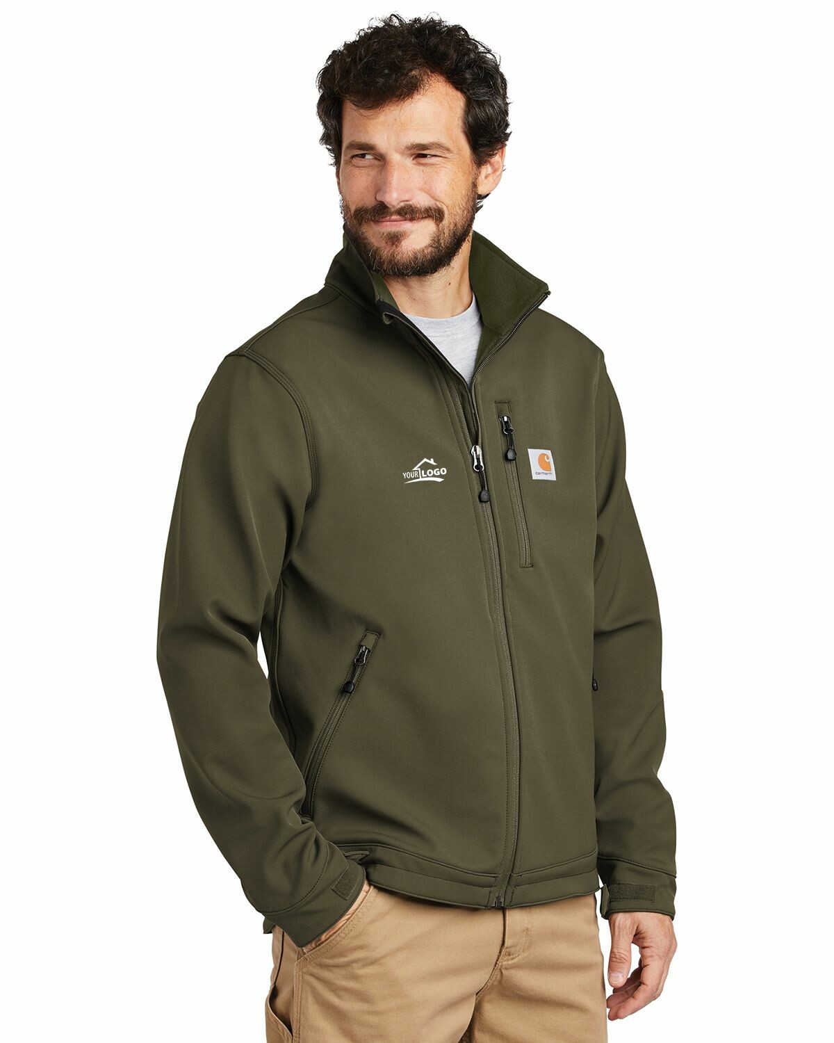 Custom Carhartt CT102199 Crowley Soft Shell Jacket Wholesale Promotional Apparel