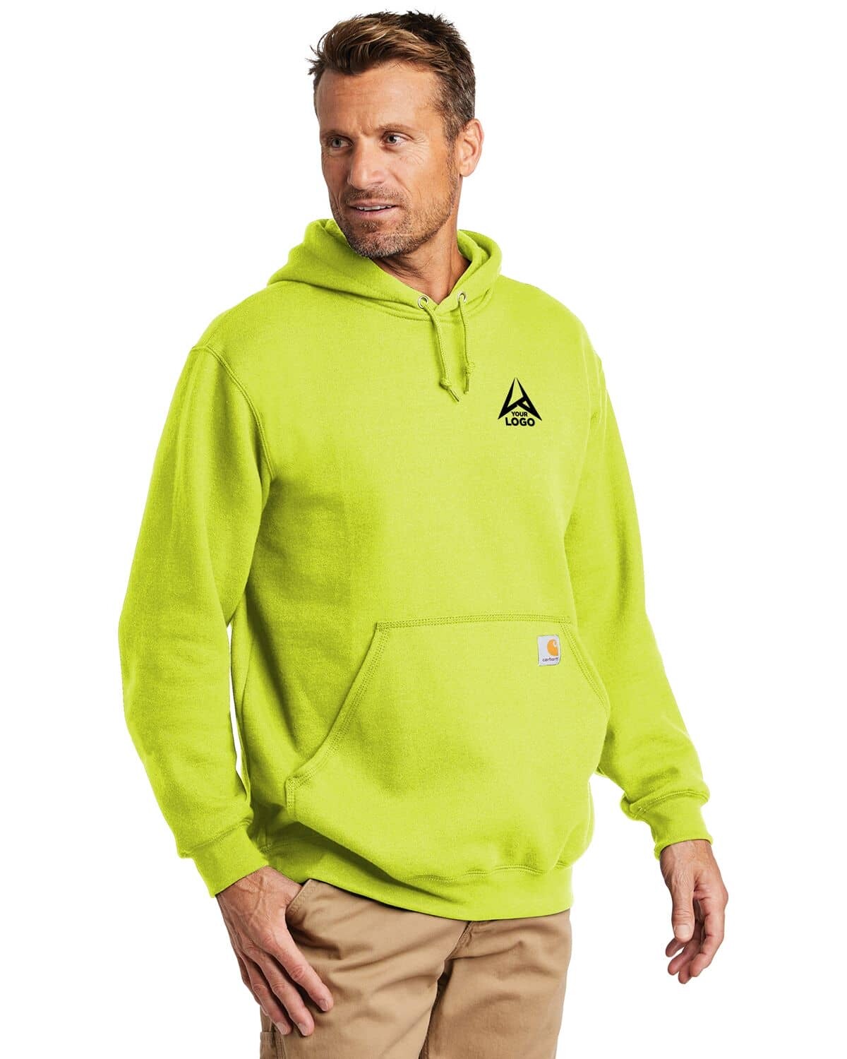 Custom Carhartt CTK121 Midweight Hooded Sweatshirt