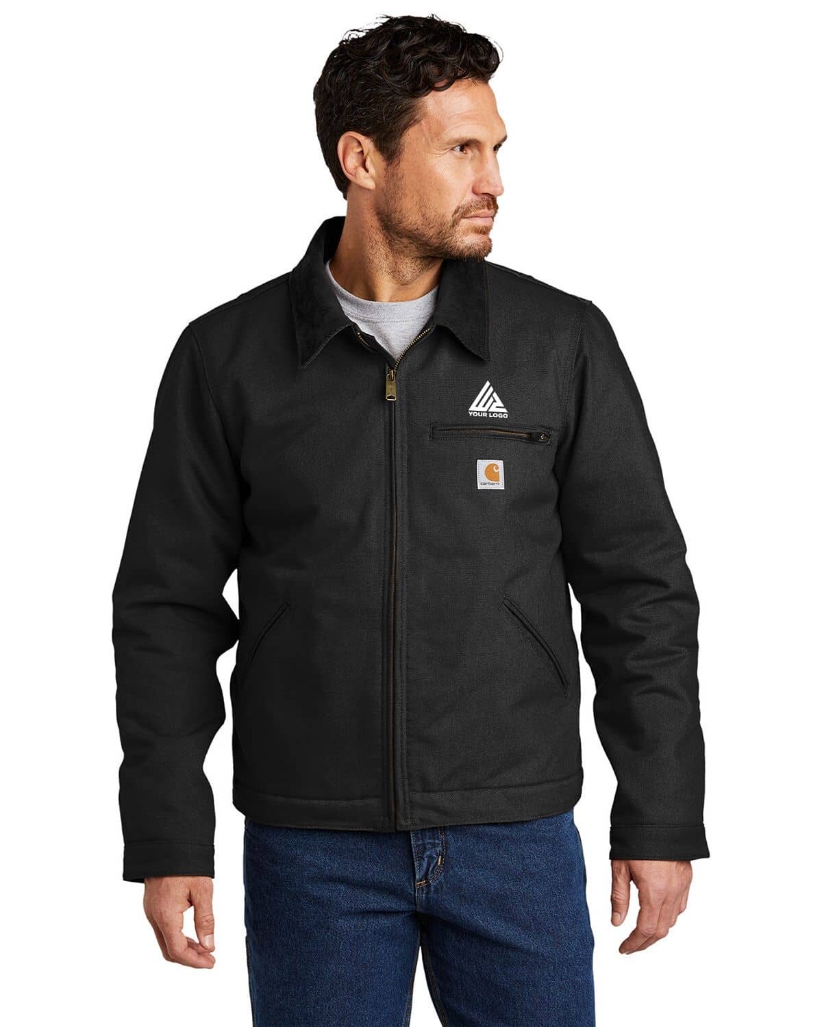 Custom Carhartt CTT103828 Tall Duck Detroit Jacket Custom Carhartt CTT103828 Tall Duck Detroit Jacket