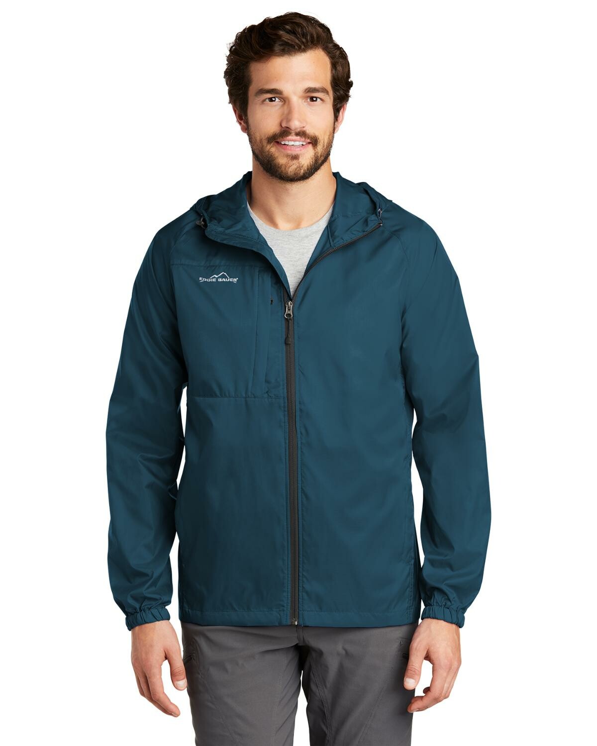 Custom Eddie Bauer® Ladies Hooded Soft Shell Parka