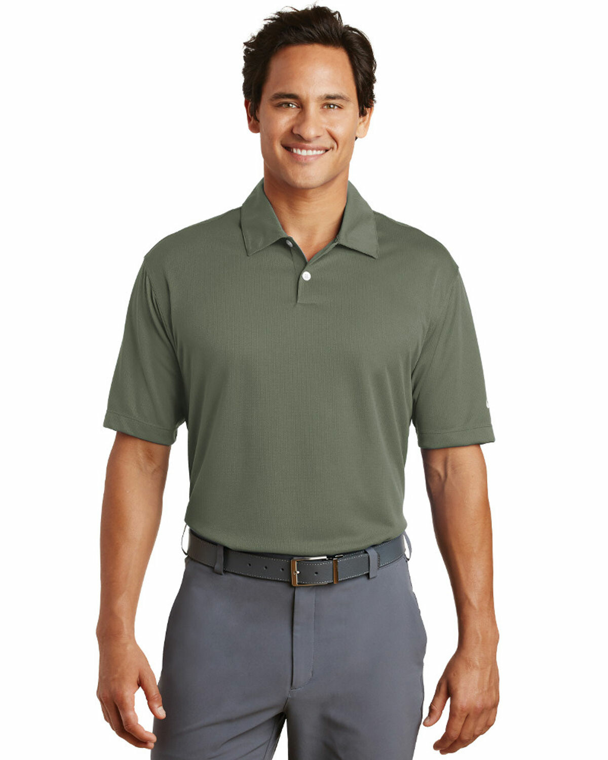 Nike pebble texture polo deals