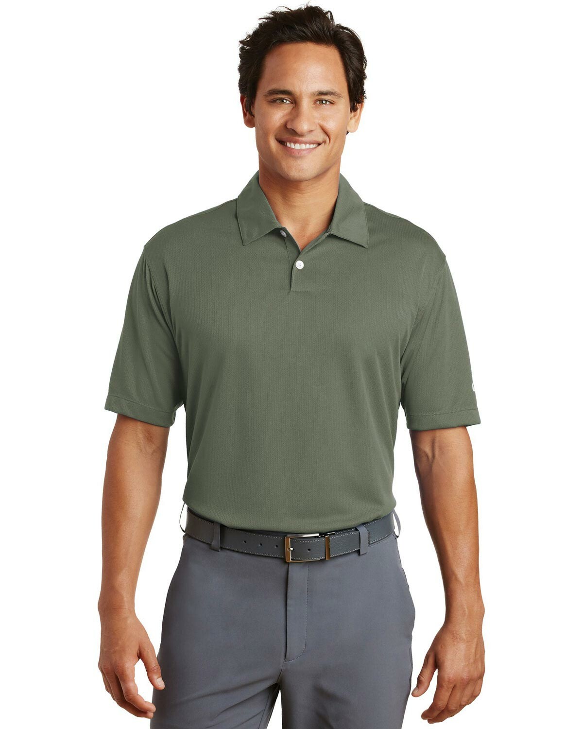 Pebble texture polo hot sale