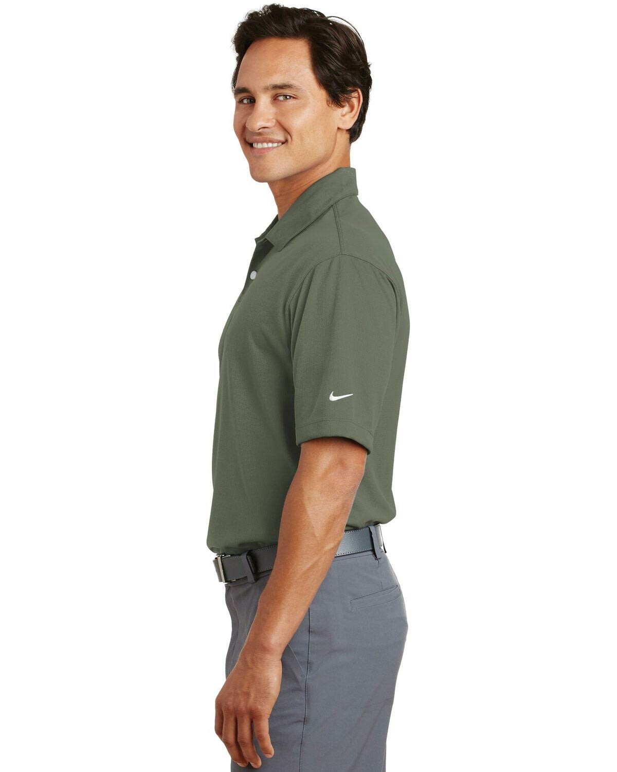 Dri fit pebble texture polo discount