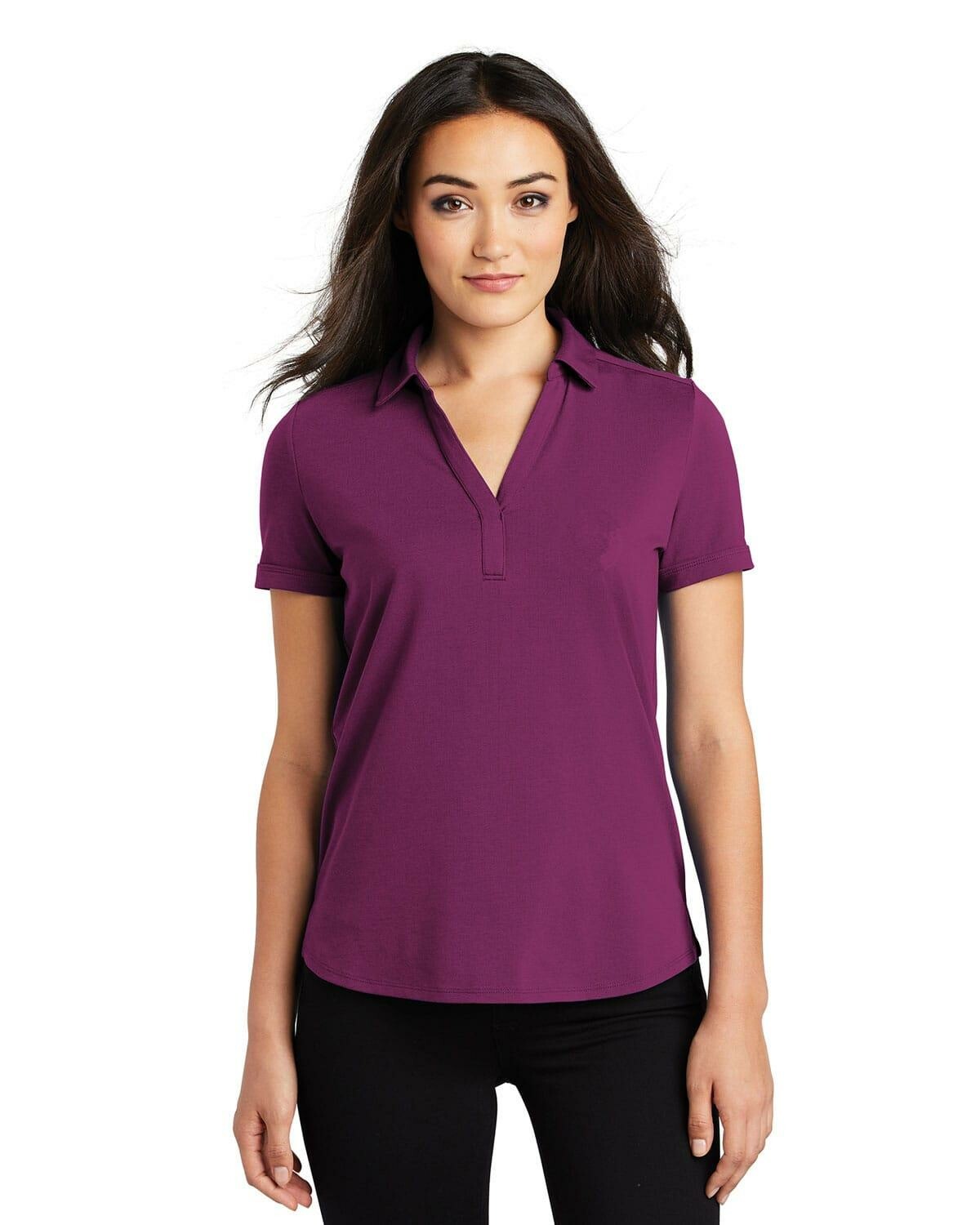 OGIO LOG138 Ladies Limit Polo Purple Fuel S