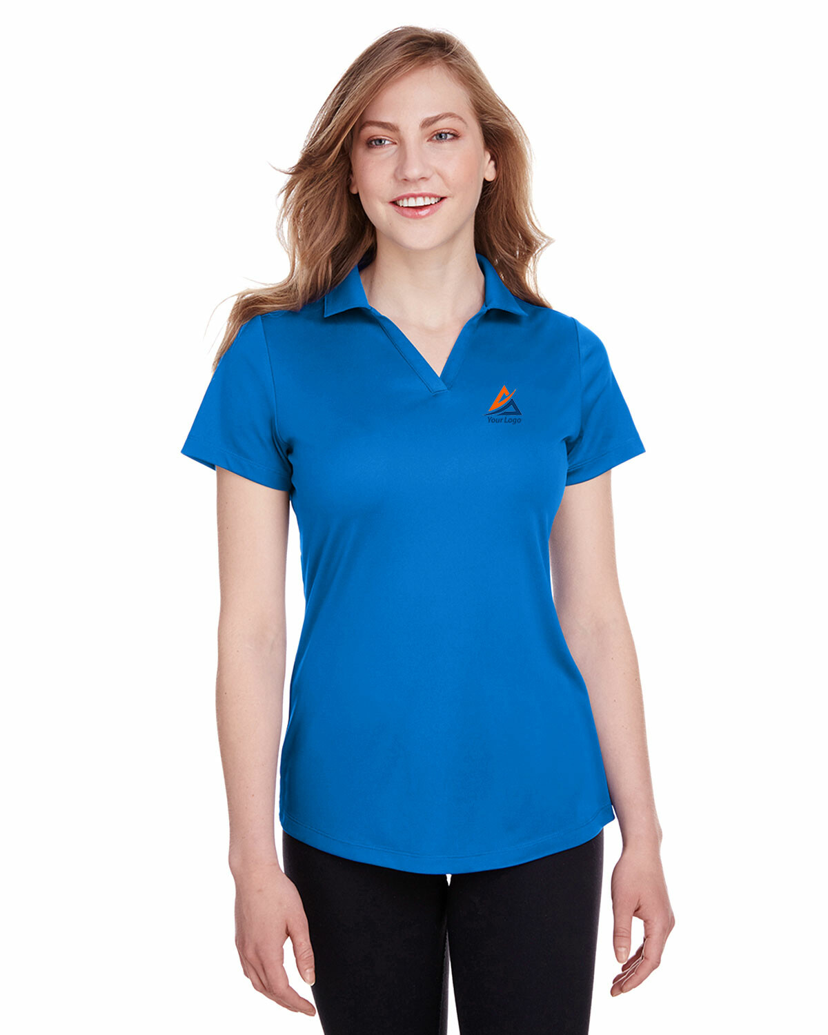 Puma Golf 596800 Ladies Icon Golf Polo Lapis Blue M